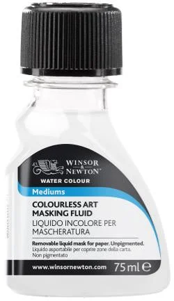 Portrait painting art supplies for realistic portraits​ Winsor & Newton Colourless Art Masking Fluid
