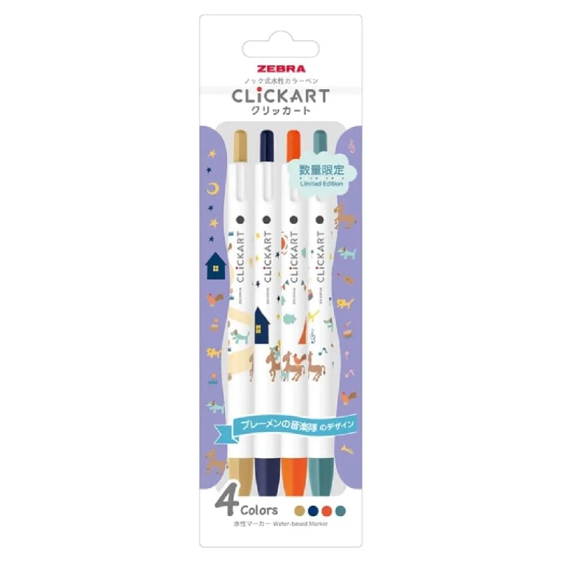 Painting and handicraft supplies for beach - themed projects​ Zebra Clickart Water-Based Markers