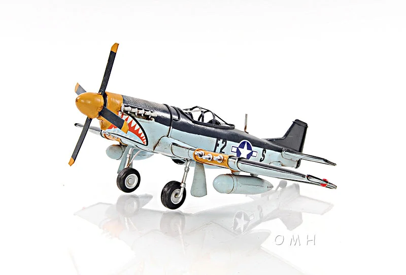 Post office model toys for mail - delivery role - play​ 1943 Grey Mustang P51 1:40