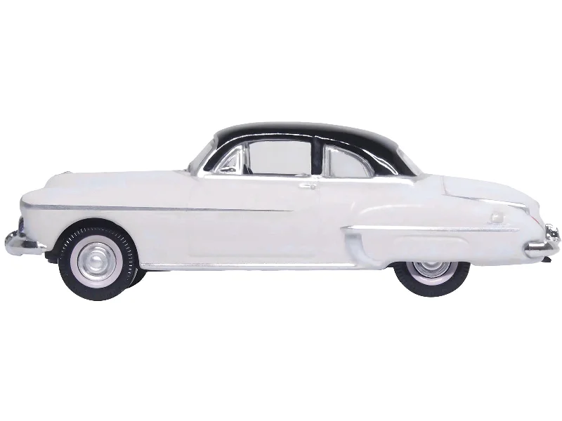 Concert - stage model toys for music - related play​ 1950 Oldsmobile Rocket 88 Coupe Marol Gray with Black Top 1/87 (HO) Scale Diecast Model Car by Oxford Diecast