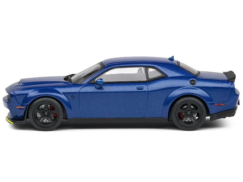 Pirate ship model toys for adventurous play​ 2018 Dodge Challenger SRT Demon Electric Blue Pearl 1/43 Diecast Model Car by Solido