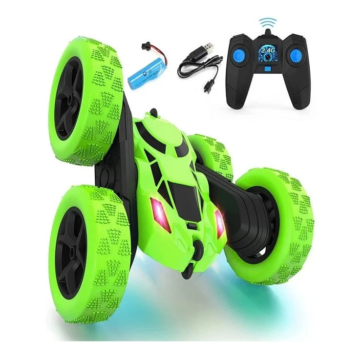 Railroad bridges for trains to cross water and valleys​ 2024 RC Stunt Car 360 Double Sides Flips drift 4WD Off Road