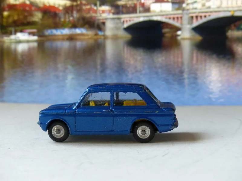 RC (Remote - Controlled) cars for hobby racing​ 251 Hillman Imp dark metallic blue