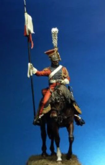 Construction vehicle model toys for toddlers to explore engineering concepts​ ''2nd Regiment Light Cavalry'' Lancer of the Imperial Guard, 1811-1815
