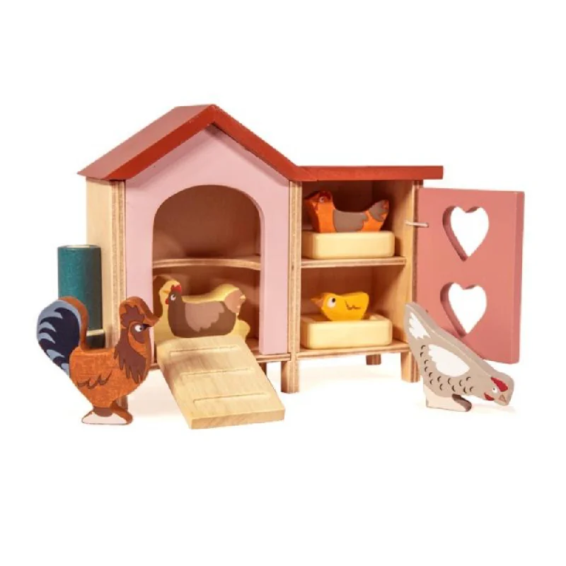 Wooden musical instruments for kids' music exploration​ Chicken Coop