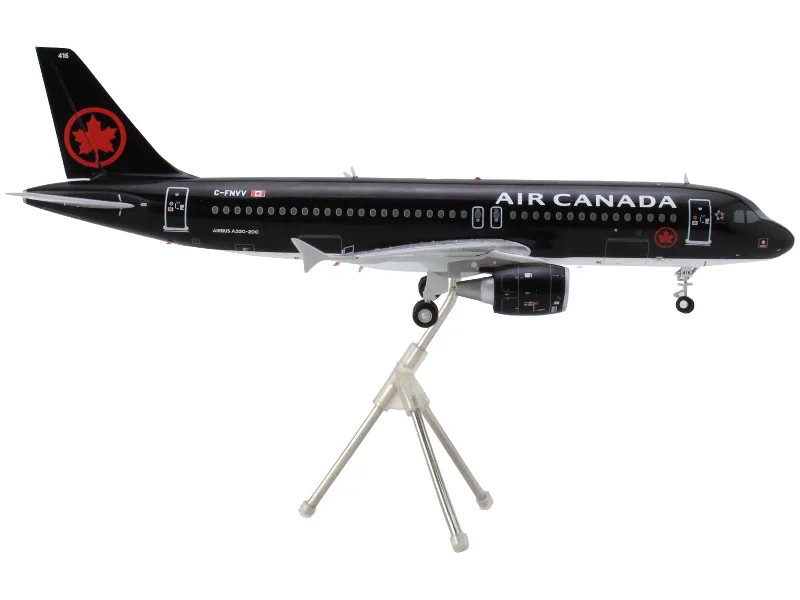 Greek - temple model toys for classical - history learning​ Airbus A320 Commercial Aircraft "Air Canada" (C-FNVV) Black "Gemini 200" Series 1/200 Diecast Model Airplane by GeminiJets