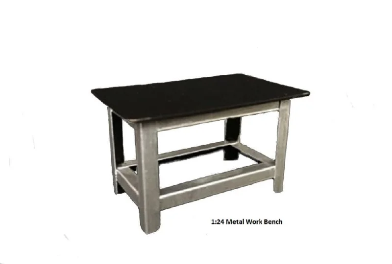 Model train sets with realistic features​ American Diorama 1/24 Metal Work Bench Accessory