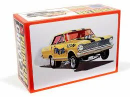 Ferries for transporting passengers and vehicles across water​ AMT 1:25 1965 Chevy II Nova AWB Twister - Plastic Model Kit