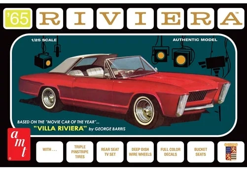 Bullet trains with top - notch speed and comfort​ AMT 1/25 1965 Buick Riviera (George Barris) Plastic Model Kit