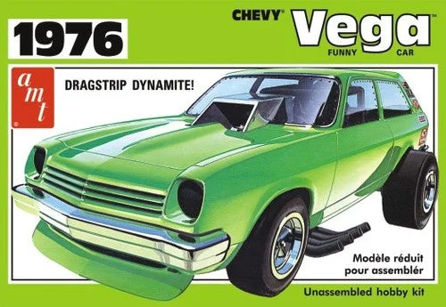 Train dining cars for in - transit meals​ AMT 1/25 1976 Chevy Vega Funny Car