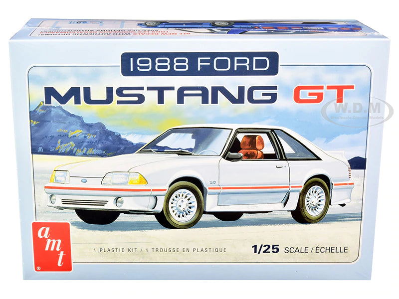 Railroad tunnels for trains to pass through mountains​ AMT 1/25 1988 Ford Mustang GT Plastic Model Kit