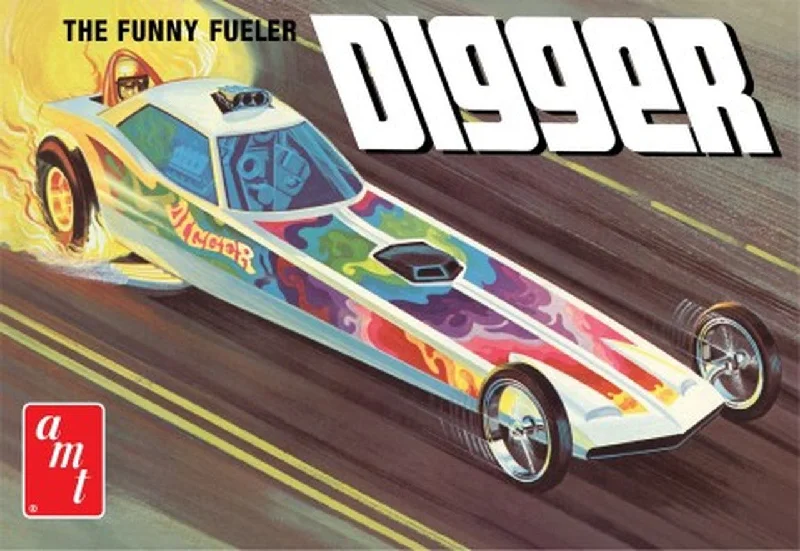 Model train control systems for smooth operation​ AMT 1/25 Digger Dragster Funny Fueler