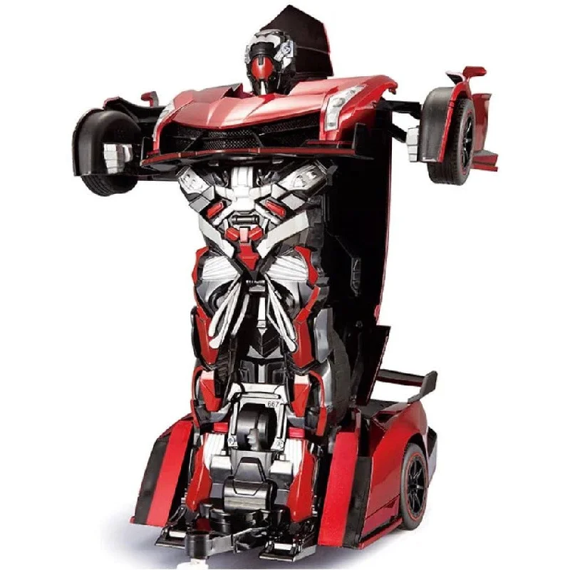 RC planes for aerial remote - controlled flights​ Auto Moto Red Transformer Robot