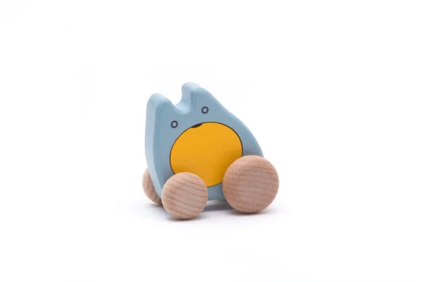 Wooden toy cars with smooth - rolling wheels​ Bajo Ghost T