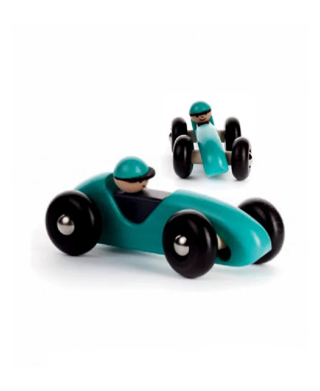 Wooden play castles for royal adventures​ Bajo LR Car - Blue
