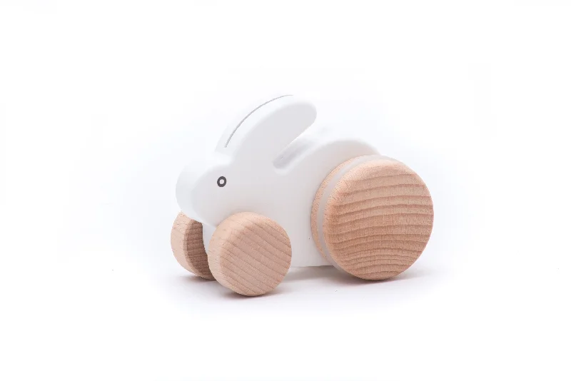 Wooden fairy houses for magical play​ Bajo Rabbit Small White