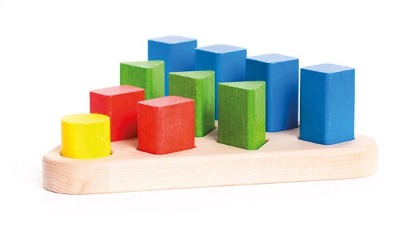 Wooden play stores for shopping pretend​ Bajo Sorting Board 10