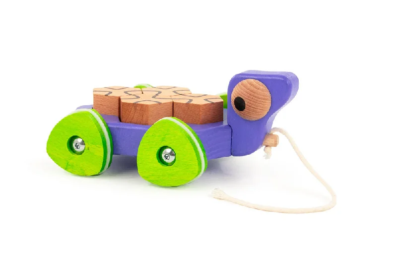 Wooden play motorcycles for vehicle play​ Bajo Tortoise Galapagos Series