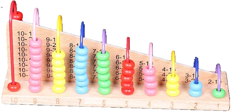 Wooden maracas for rhythmic shaking​ Beech Calculation Wooden Frame