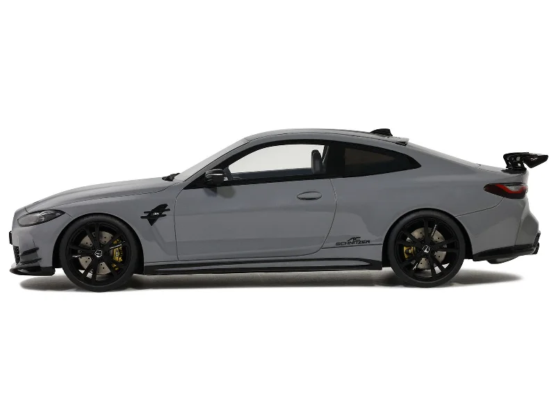 Garden shed model toys for outdoor - play setups​ BMW M4 AC Schnitzer Nardo Gray with Carbon Top 1/18 Model Car by GT Spirit