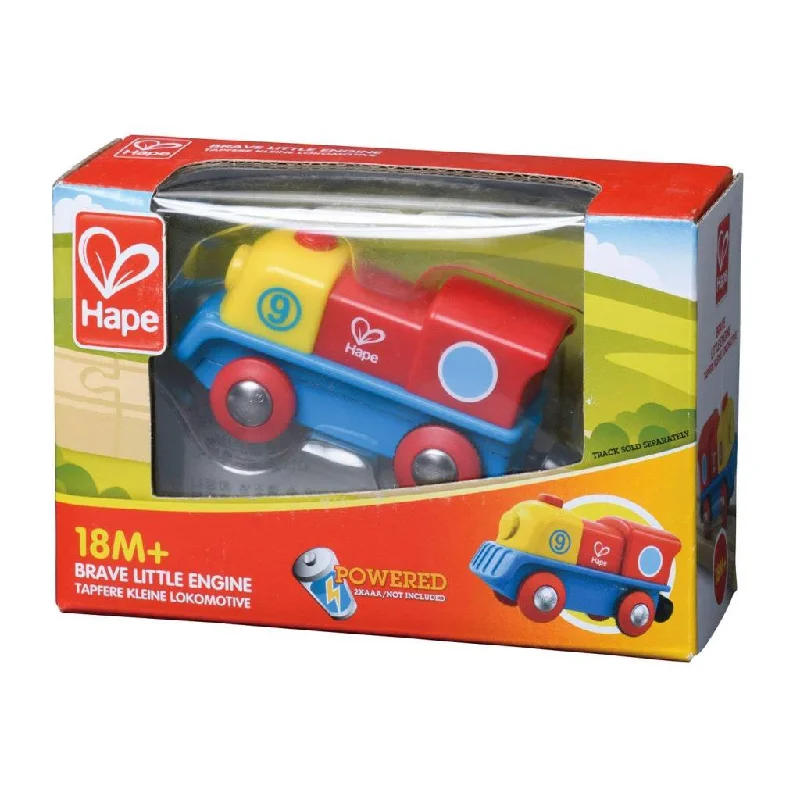 Wooden musical boxes for soothing melodies​ Brave Little Engine Hape