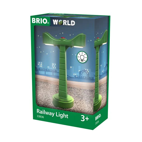 Wooden bath toys for water - filled fun​ Brio Railway Light