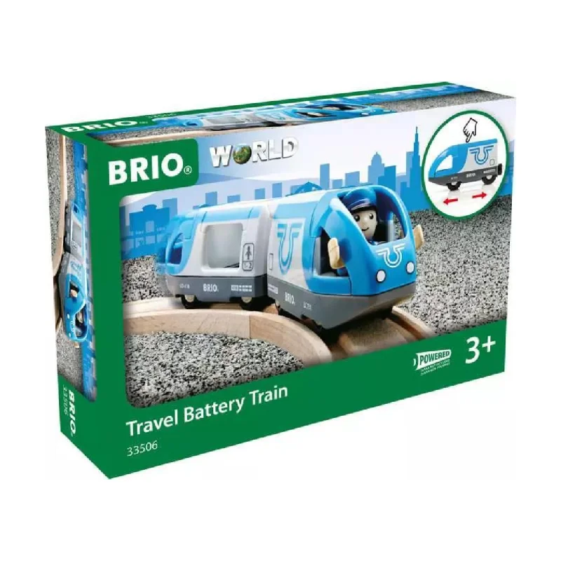 Wooden musical boxes for soothing melodies​ BRIO Travel Battery Train 33506