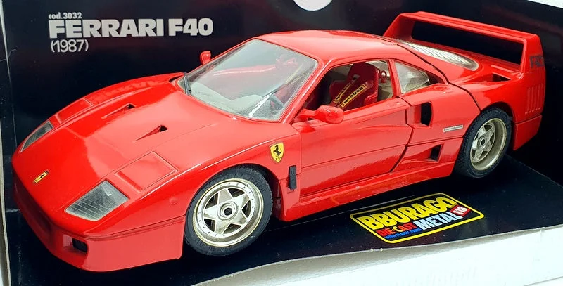 Mobility scooters for disabled and elderly individuals​ Burago 1/18 Scale diecast 3032 - Ferrari F40 1987 - Red