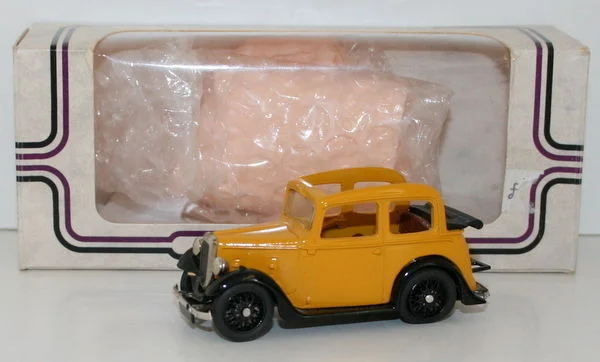 RC cars with off - road capabilities for rough terrains​ PROMOD GEARBOX 1/43 SCALE WHITE METAL - AUSTIN SEVEN 7 PEARL CABRIOLET - YELLOW