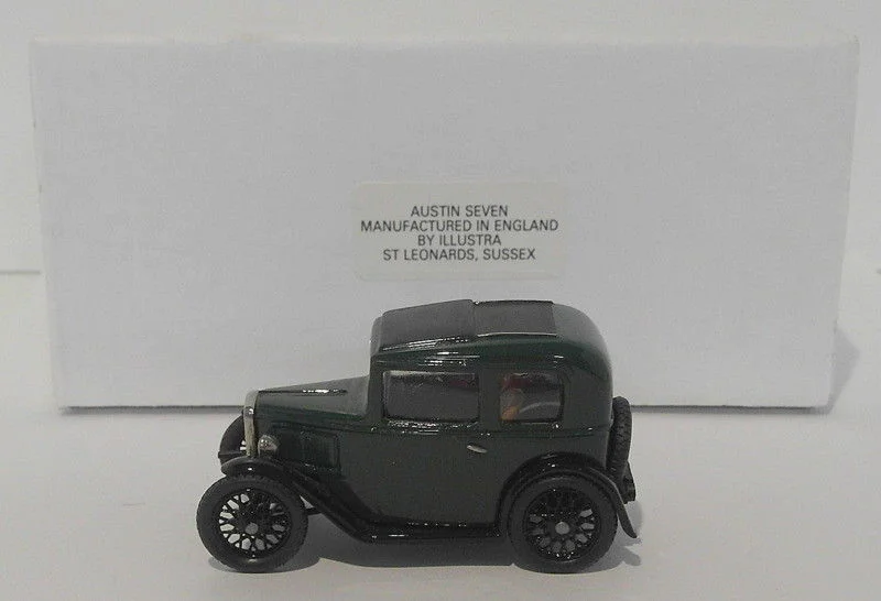 RC cars with off - road capabilities for rough terrains​ Illustra Models1/43 Scale White Metal J011 - Austin Seven - Green