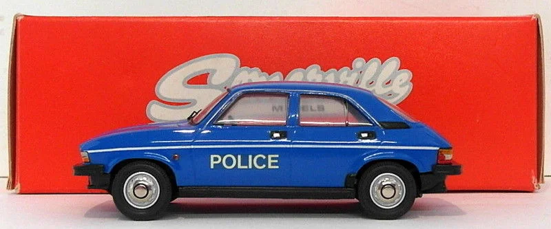 Folding bikes for easy storage and portability​ Somerville Models 1/43 Scale 143 - Austin Allegro 3 Police Car - Blue