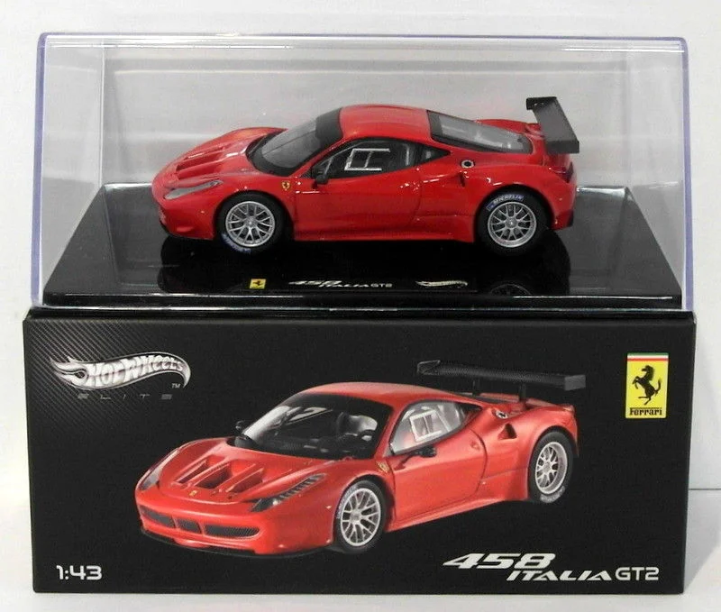 Hydrogen - powered cars as an alternative fuel option​ Hot Wheels 1/43 Scale Diecast X2861 - Ferrari 458 Italia GT2 - Red