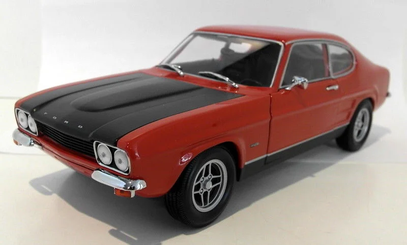 School buses with safety features for transporting children​ Minichamps 1/18 Scale Diecast - 150 089076 Ford Capri MK1 RS 2600 1970 Red Blk