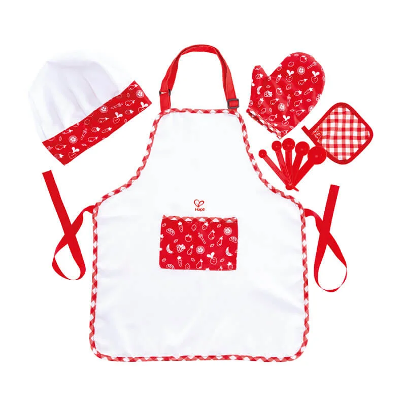 Wooden pull - along toys for active toddlers​ Chef Pack Hape