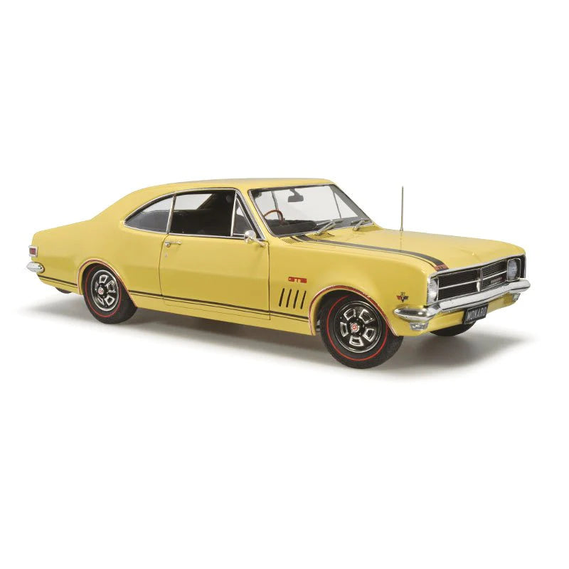 School buses with safety features for transporting children​ Classic Carlectables 18803 1/18 Holden HK Monaro GTS 327 Warwick Yellow Diecast Model
