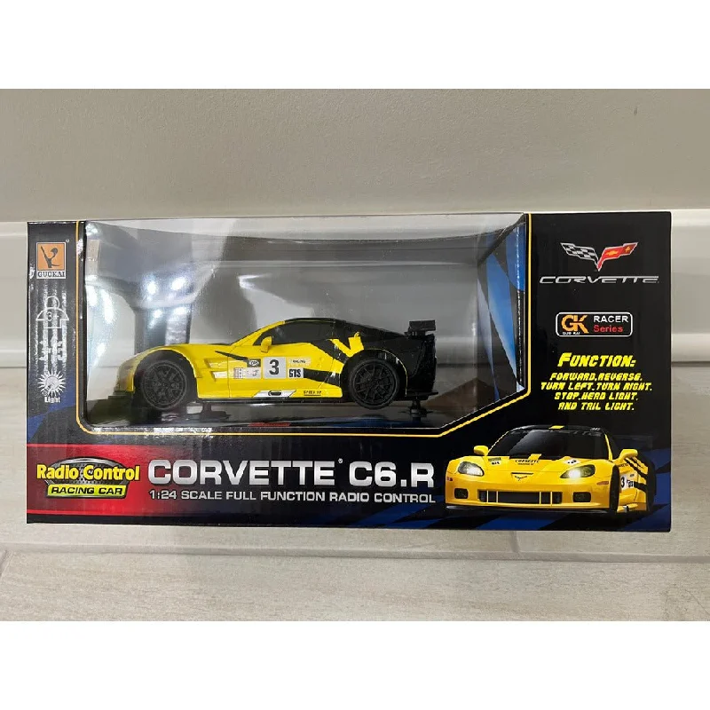 Railroad crossings with safety features​ Corvette C6.R Racing Car GTS 1/24 High Speed Rc Car 2.4G Emergency Stop 3C