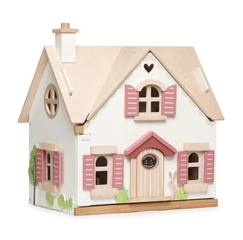 Wooden play schools for educational role - play​ Cottontail Cottage - Tender Leaf Toys