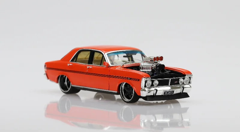 Off - road cars equipped for rough terrains and adventures​ DDA 24826 1/24 XY GTHO Slammed and Supercharged Fully Detailed Diecast Model