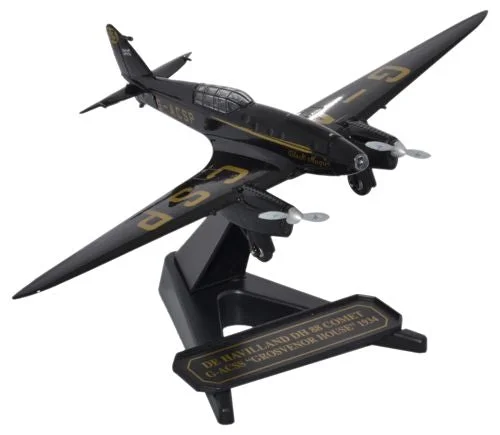 Train locomotives with different power sources​ Oxford Diecast D H 88 Comet G-ACSP Black Magic 1:72 Model Aircraft