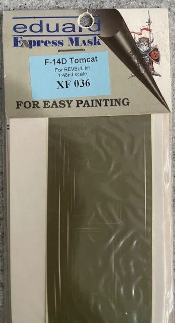 Construction vehicle model toys for toddlers to explore engineering concepts​ Eduard 1/48 paint mask for F-14D Tomcat by Revell - XF036 old stock