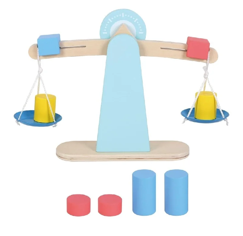 Wooden play bicycles for cycling pretend​ Educare Wooden Scales