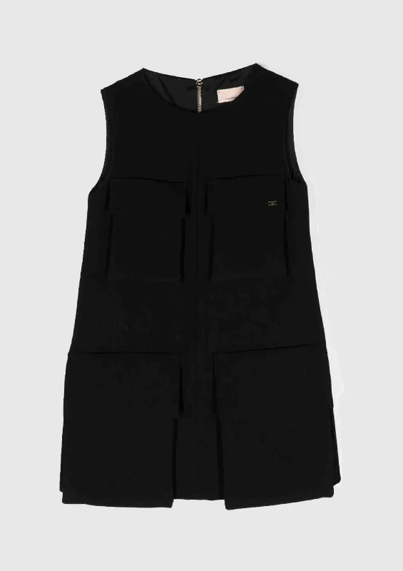 Indian - palace model toys for South - Asian - history learning​ Elisabetta Franchi Black Pocket Dress