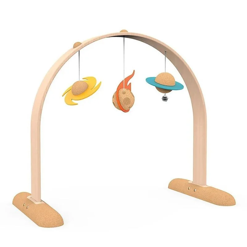 Wooden rocking horses for classic playtime​ Cork Space Arch
