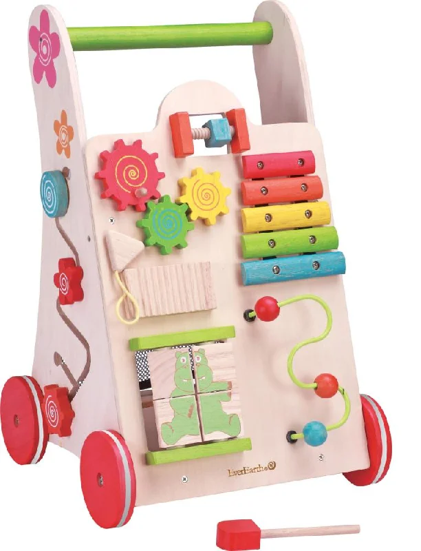 Wooden play farms for rural - themed play​ EverEarth - Activity Walker