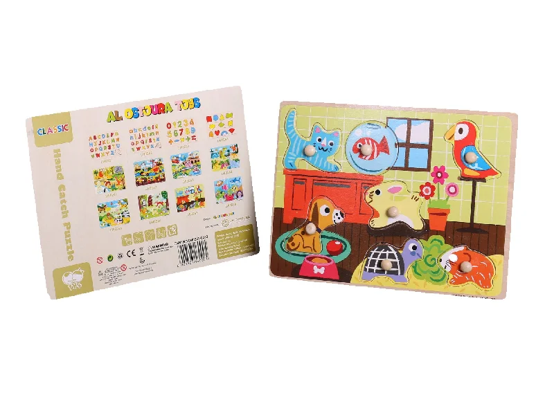 Wooden board games for family entertainment​ Family Pets
