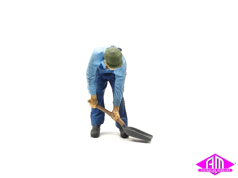Toy - factory model toys for manufacturing - process exploration​ Fireman Shovelling C Tank Loco Off The Floor (7mm Scale)