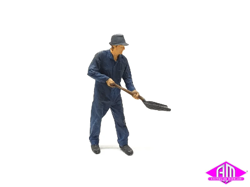 Bank model toys for financial - education play​ Fireman Shovelling D (7mm Scale)