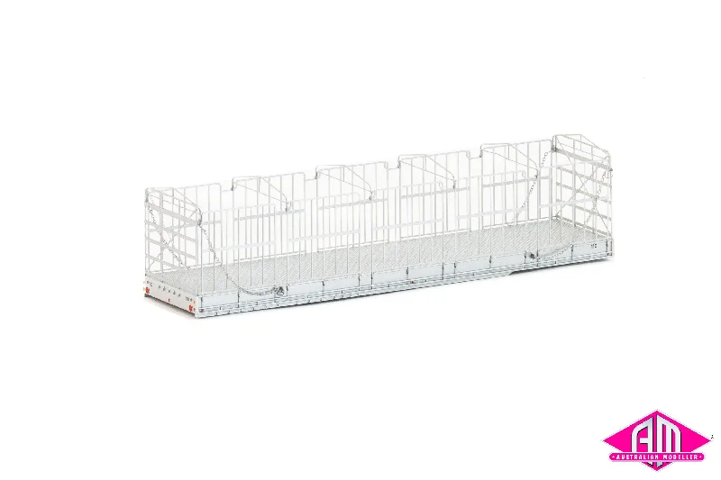 Jungle - adventure model toys with treehouses and animals​ Flexi-Van Trailer, TNT Silver Caged Trailer BV-5- Twin Pack, TRA-25
