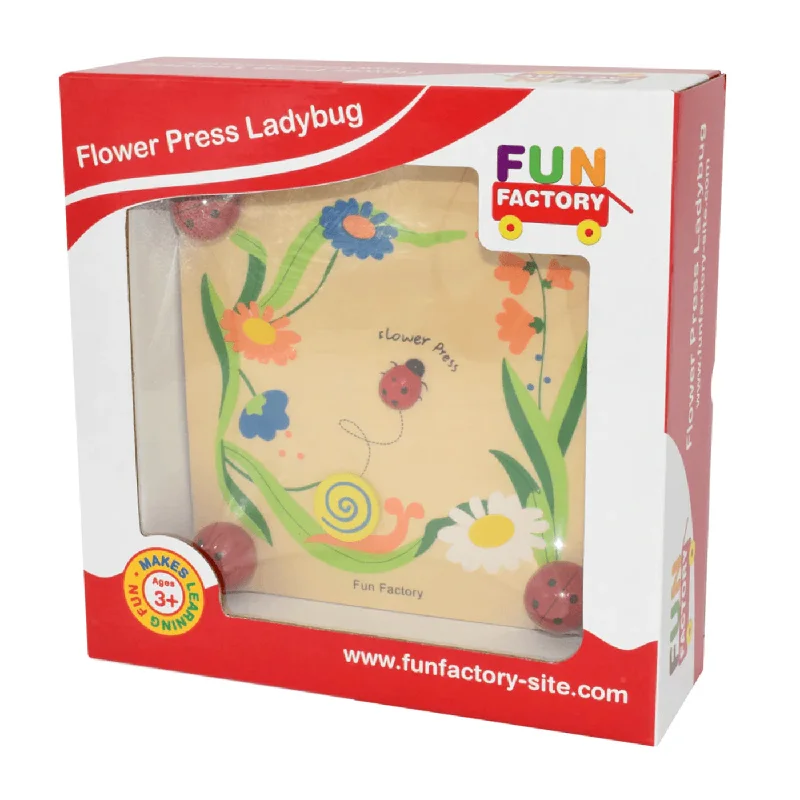 Wooden chess sets for strategic play​ Flower Press Ladybug