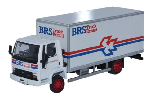 Streetcars for local transportation in some cities​ Oxford Diecast Ford Cargo Box Van BRS  - 1:76 Scale